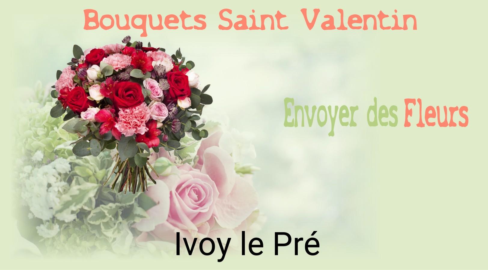 Roses de Saint-Valentin livrées à Ivoy-le-Pré